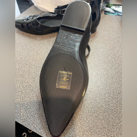 Melissa Jelly pointed toe shoes in black - Picture 3 of 4